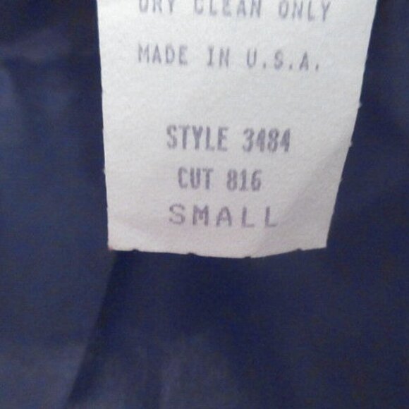 Vtg Circle T Velvet Tapestry Jacket Size S Western Cowgirl Military Crop Navajo - Picture 5 of 11